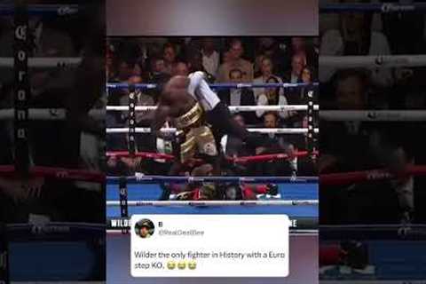 Deontay Wilder Euro-Step Knockout 😅 #shorts (via showtimeboxing)