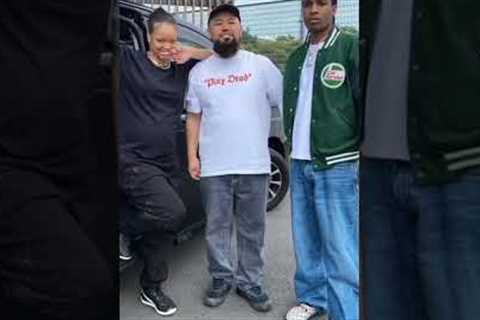 Rihanna and Asaprocky Today #rihanna #asaprocky #shorts