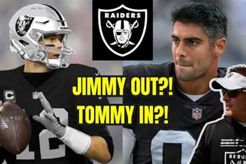 Tom Brady Raiders COMEBACK Speculation BEGINS after Jimmy Garoppolo Has FOOT SURGERY!