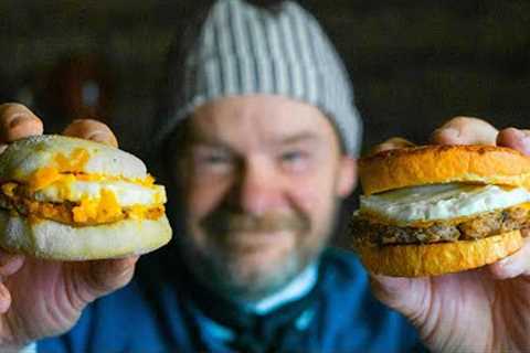 Time Travel Food! Egg McMuffin for John Adams