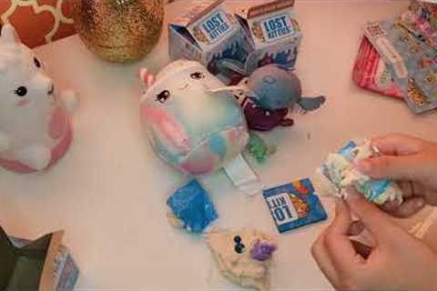 Surprise bag and unboxing toy opening