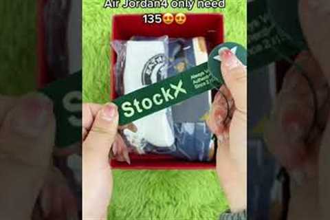 Unboxing Air Jordan 4,Unboxing like this?