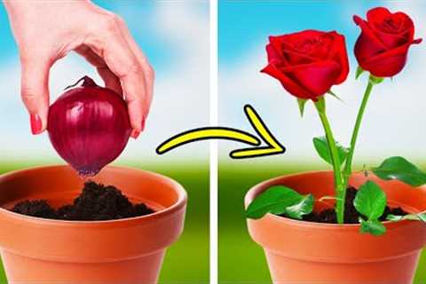 INCREDIBLE GARDENING TIPS AND GROWING HACKS FOR PLANT LOVERS