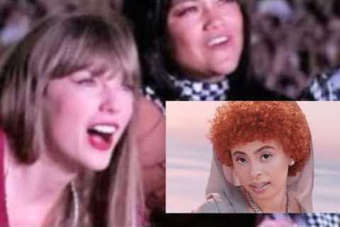 Taylor Swift LAUGHS at Ice Spice at The Eras Tour