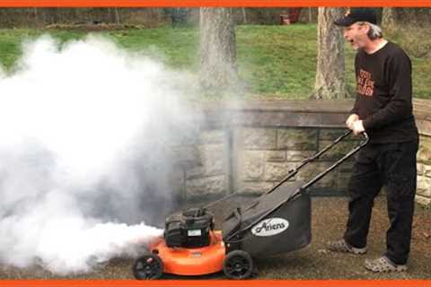 WOW!! You Won't Believe What's Wrong With This Lawn Mower