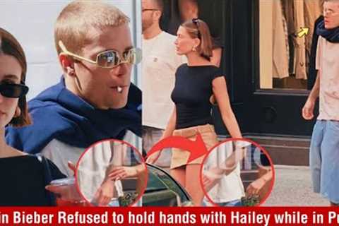 Justin Bieber REFUSED to hold hands with Hailey Baldwin in Public amid divorce rumours