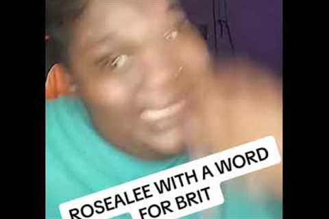 Rosalee With A Word For Britt #mustwatch #viral #epic