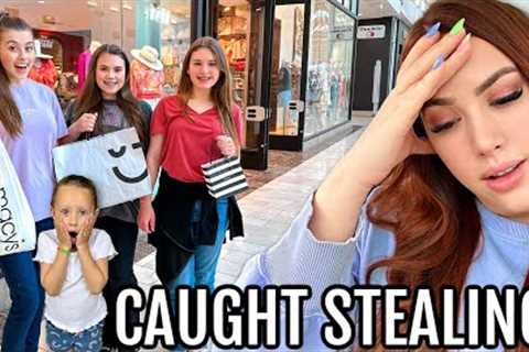 Summer Clothes Shopping With 6 Kids GONE WRONG! *caught stealing*