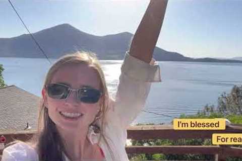 Em’s vacay diary | episode 1 | lake country | bass fishing paradise o’clock xoxoxo