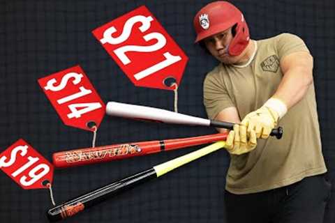 I Swung The Cheapest Baseball Bats