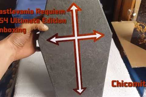 Castlevania Requiem PS4 Ultimate Edition Unboxing - Limited Run Games