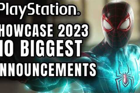 10 BIGGEST PlayStation Showcase 2023 Announcements You Likely Missed