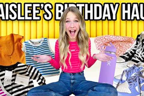 WHAT I GOT FOR MY 12th BiRTHDAY!! **BIRTHDAY HAUL**