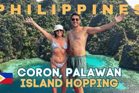Island Hopping In Palawan, Philippines 🏝️ The BEST tour in Coron 🙌🏼  Philippines Travel Vlog 2023