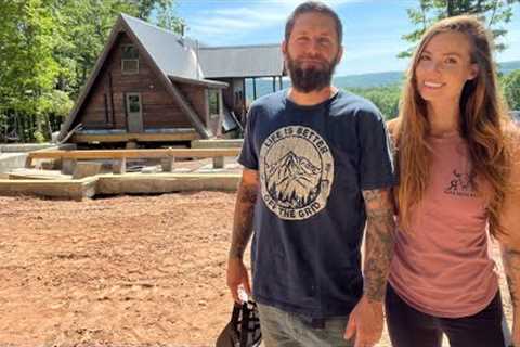 From Here We BUILD UP! | A-Frame Cabin Addition