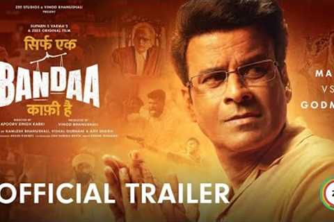 Sirf Ek Bandaa Kaafi Hai | Official Trailer | Manoj B | A ZEE5 Original Film | Premieres 23 May 2023
