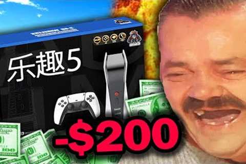 I bought a $200 FAKE PS5 from China