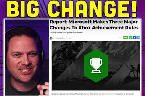 Microsoft Changes Xbox Achievement Rules &amp; Targets Easy Gamerscore Titles