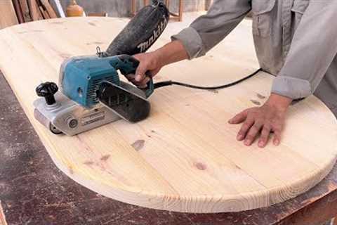 Solid Woodworking Skills With Simple Joints // A Sturdy And Beautiful Table
