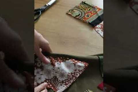 DIY Patchwork pants #shorts
