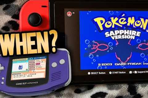 Classic Pokémon Games on the Switch... when?