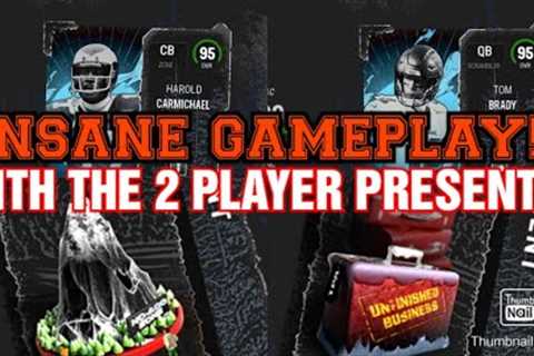 INSANE GAMEPLAY TOM BRADY AND CB HAROLD CARMICHAEL! PLAYER PRESENTS GAMEPLAY!