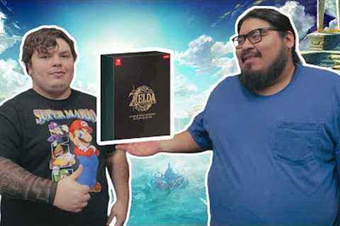 The Legend of Zelda tears of the kingdom UNBOXING!