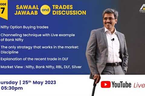 #Episode137 #YouTubeLive​: Stock Market Sawaal Jawaab with #AvadhutSathe