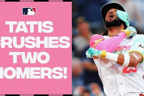 Fernando Tatis Jr. CRUSHES TWO home runs to put the Padres in front!!