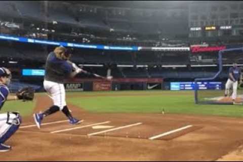MLB INSANE Batting Practice Home Runs