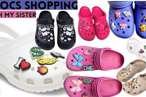 Crocs Shopping Adventure Begins with My Sister + Did we get what we wanted? + Jibbitz Charms