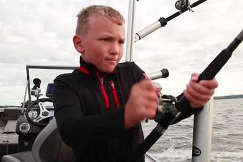 Having a Blast Fishing with Kids on Burt Lake