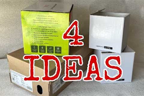 4 AMAZING DIY STORAGE BASKETS | DO NOT THROW BOXES