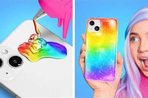 Best Rainbow School Hacks 🌈 Fantastic DIYs For School and Home