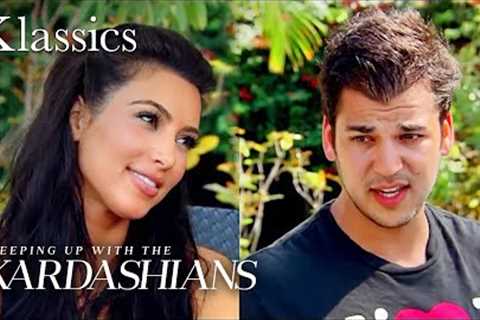 Kim Kardashian Bad Mouths Rob to Boyfriend Kris Humphries | KUWTK Klassics | E!