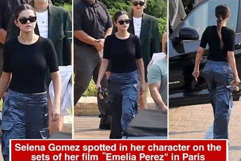 Selena Gomez Spotted on the Sets of Emelia Perez in Paris Pictures goes Viral