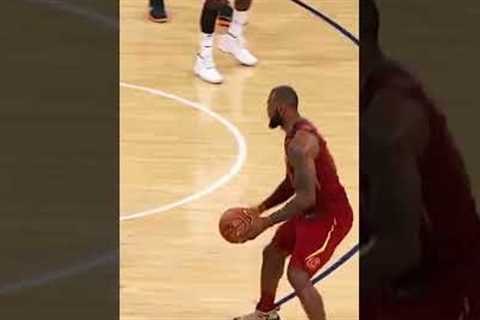 The disrespect from LeBron 😭 #shorts