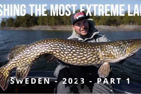 Fishing the MOST EXTREME lake in Europe - Sweden 2023: Part 1