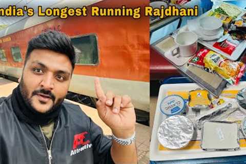 Longest Running Rajdhani Express First Class Food Review | Kerala to Delhi | Indian Railways | EP1