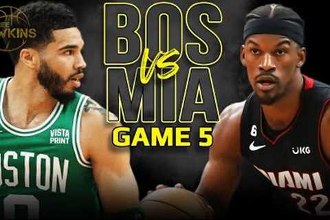 Boston Celtics vs Miami Heat Game 5 Full Highlights | 2023 ECF | FreeDawkins