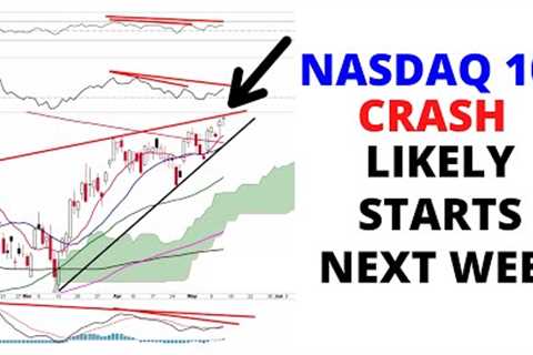NASDAQ 100 QQQ Forming Negative Divergences -Massive Stock Market CRASH Over The Next 2 Weeks Likely
