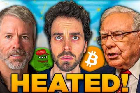 “You Are DEAD Wrong!” - Michael Saylor SLAMS Warren Buffett Over Bitcoin, Inflation