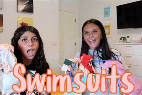 SHOP WITH ME TARGET SWIMSUIT HAUL! EMMA AND ELLIE