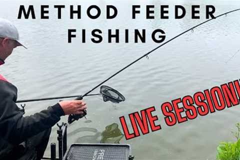 METHOD FEEDER FISHING AT BARSTON LAKE - BIG CARP!!!