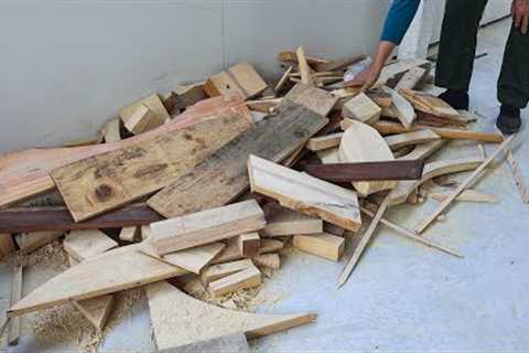 Most Perfect Wood Recycling Ideas // Build A Convenient Outdoor Coffee Table
