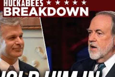 FBI Director DOUBLE CROSSES Rep. Comer, the Reason Might NOT be Helping Biden | Breakdown | Huckabee