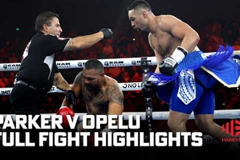 Joseph Parker v Faiga Opelu Full Fight Highlights | Main Event | Fox Sports Australia | Boxing