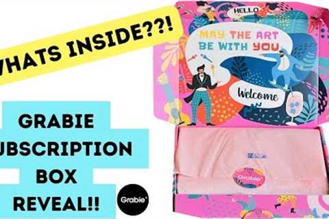 CHECK OUT NEW SUBSCRIPTION BOX By GRABIE   UNBOXING