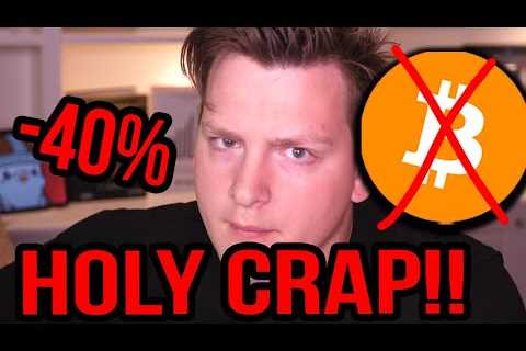 BITCOIN: EMERGENCY ARMAGEDDON!!! -40% IN MANY ALTCOINS... DAY OF RECKONING