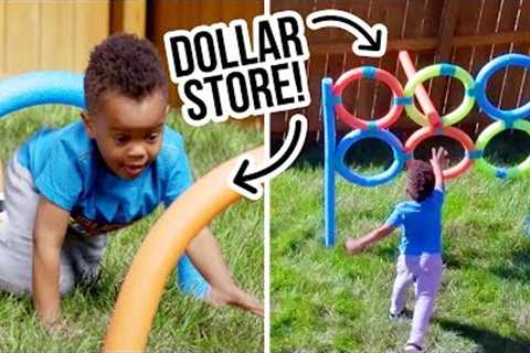 DIY Dollar Store Backyard Obstacle Course - HGTV Handmade